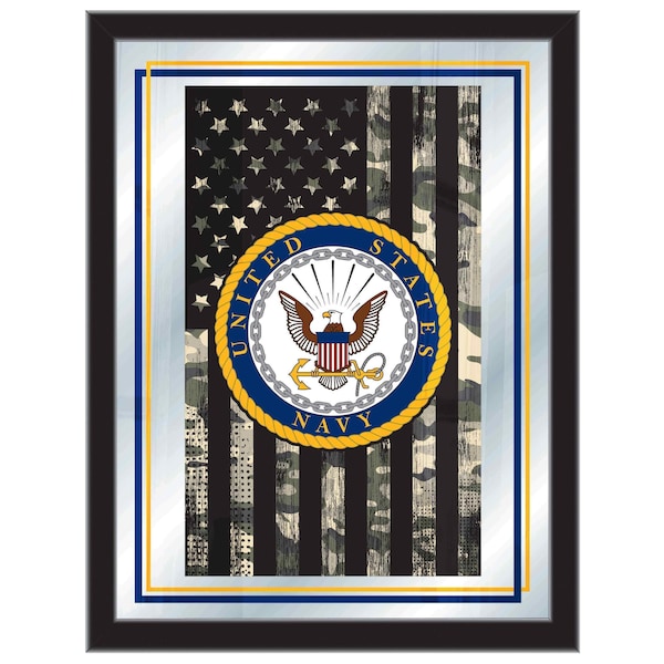 Holland Bar Stool Co U.S. Navy 17" x 22" Logo Mirror - MLOGONAVY