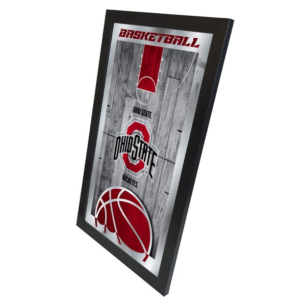 Holland Bar Stool Co Ohio State 15" x 26" Basketball Mirror - MBSKTOHIOST