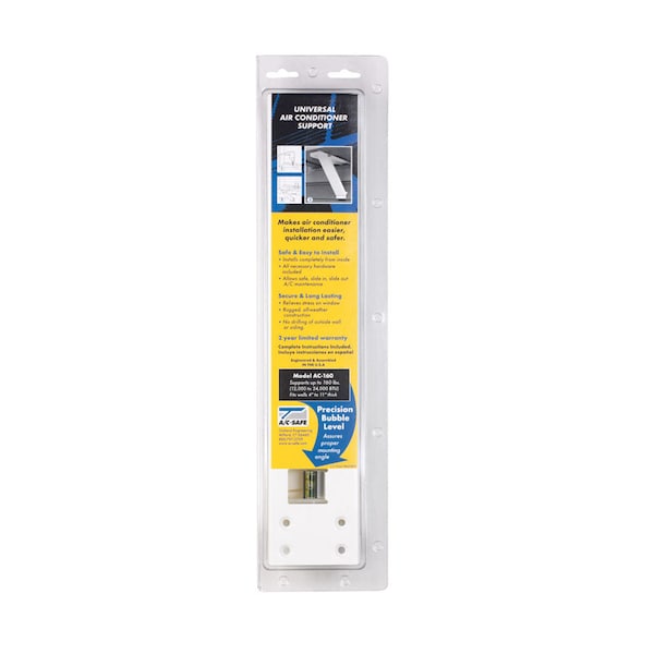Outland Engineering AC-Safe White Steel Universal Air Conditioner Support 160 lb - A/C-160
