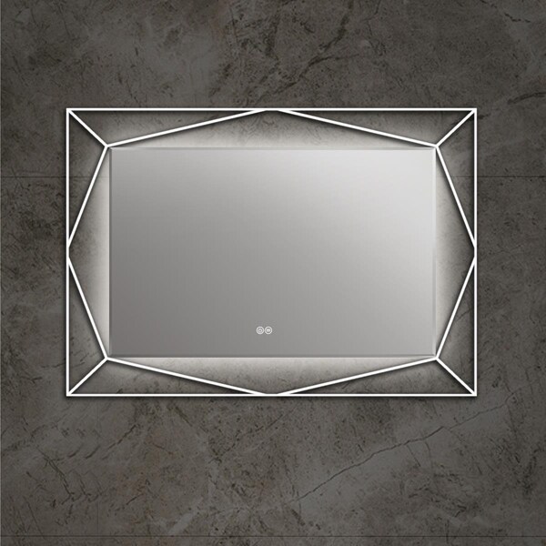 Chloe Lighting Speculo Back Lit LED Mirror 6000K, Daylight White - 39 in. - CH9M054BD39-LRT