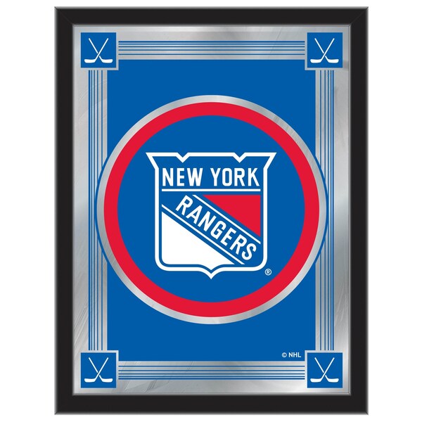 Holland Bar Stool Co New York Rangers 17" x 22" Logo Mirror - MLOGONYRANG