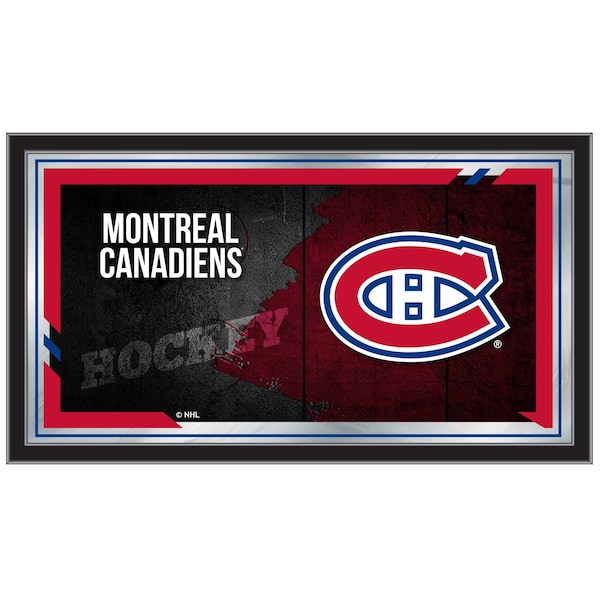 Holland Bar Stool Co Montreal Canadiens 15" x 26" Hockey Collector Mirror by Holland Bar Stool Company - MCOLMONCAN