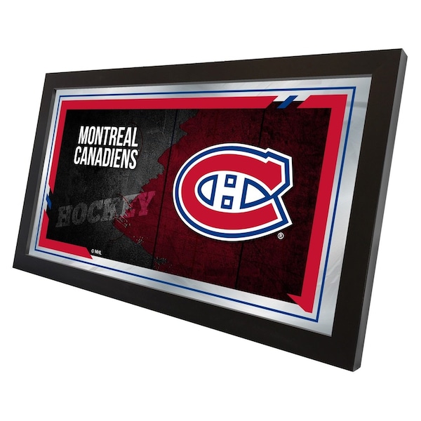 Holland Bar Stool Co Montreal Canadiens 15" x 26" Hockey Collector Mirror by Holland Bar Stool Company - MCOLMONCAN
