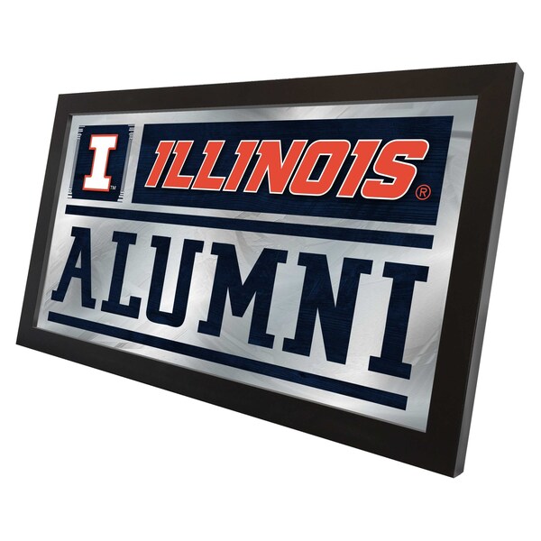 Holland Bar Stool Co Illinois 26" x 15" Alumni Mirror - MALUMILLINIU