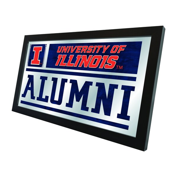 Holland Bar Stool Co Illinois 26" x 15" Alumni Mirror - MALUMILLINIU