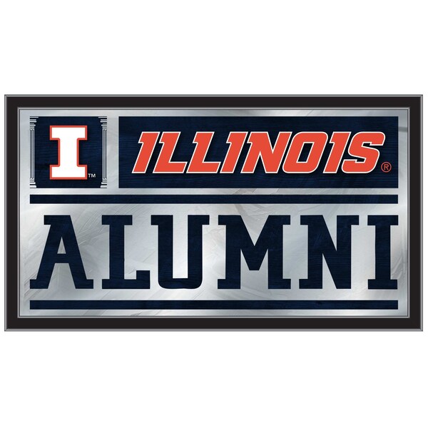 Holland Bar Stool Co Illinois 26" x 15" Alumni Mirror - MALUMILLINIU