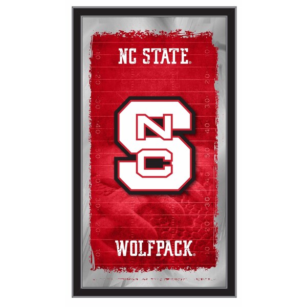 Holland Bar Stool Co North Carolina State 15" x 26" Football Mirror - MFTBLNCARST