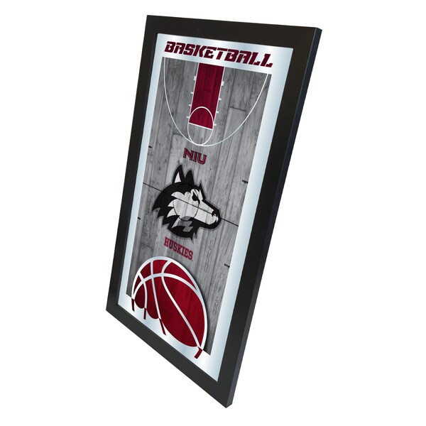 Holland Bar Stool Co Northern Illinois 15" x 26" Basketball Mirror - MBSKTNORILL