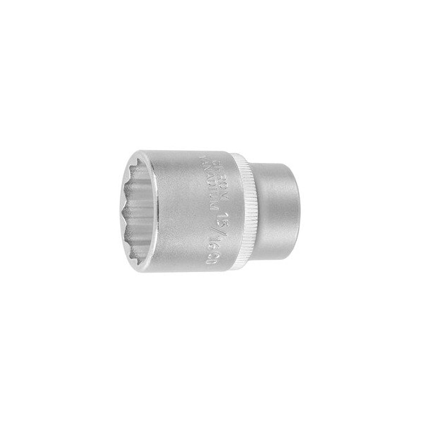 Holex 1/2 inch Drive Socket, 12 pt, 15/16 inch - 642122 15/16