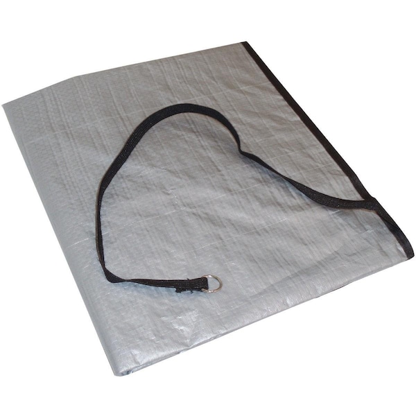 All-Source 18 In. x 27 In. x 22 In. 6 mil Rectangle Air Conditioner Cover - AC3HDI