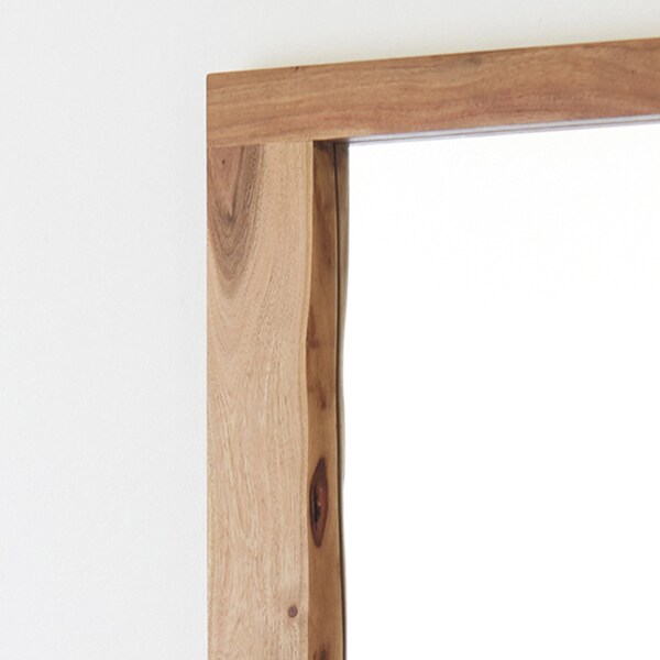 Alaterre Furniture Alpine Natural Live Edge Wood 48" Mirror - AWAA1420