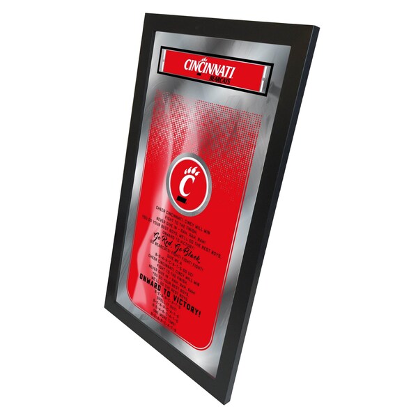Holland Bar Stool Co Cincinnati 26" x 15" Fight Song Mirror - MFGHTCINCIN