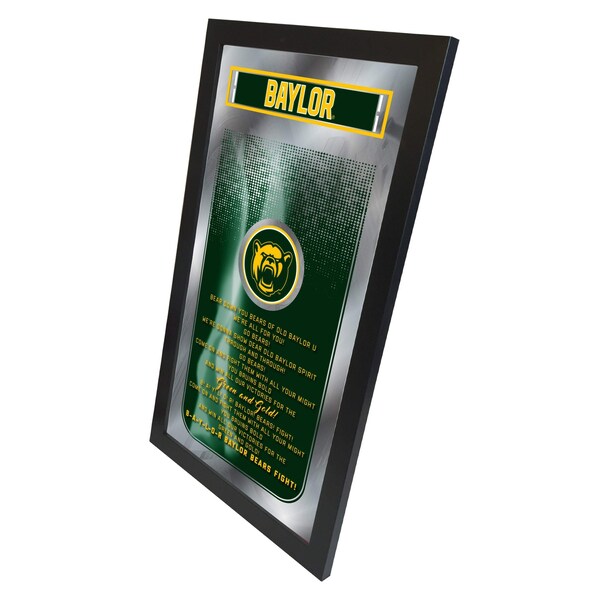 Holland Bar Stool Co Baylor 26" x 15" Fight Song Mirror - MFGHTBAYLOR
