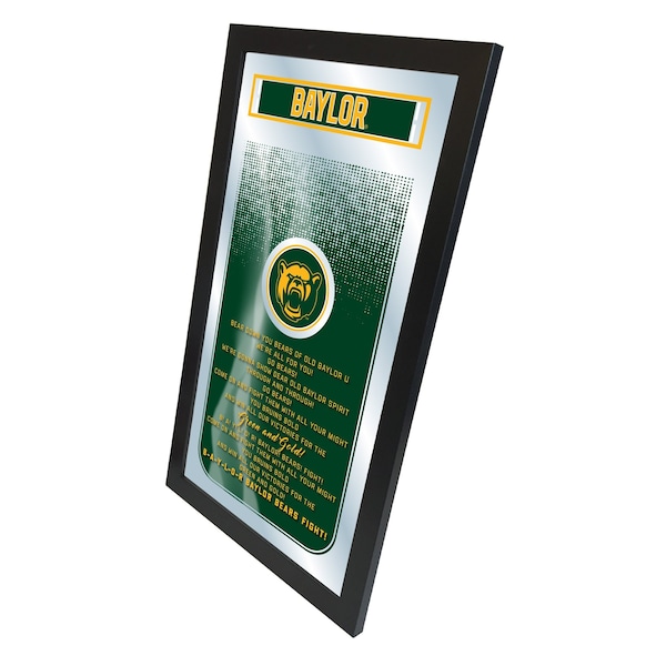 Holland Bar Stool Co Baylor 26" x 15" Fight Song Mirror - MFGHTBAYLOR