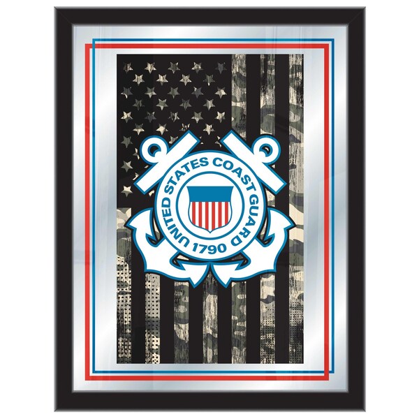 Holland Bar Stool Co U.S. Coast Guard 17" x 22" Logo Mirror - MLOGOCSTGRD