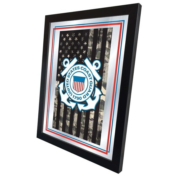 Holland Bar Stool Co U.S. Coast Guard 17" x 22" Logo Mirror - MLOGOCSTGRD