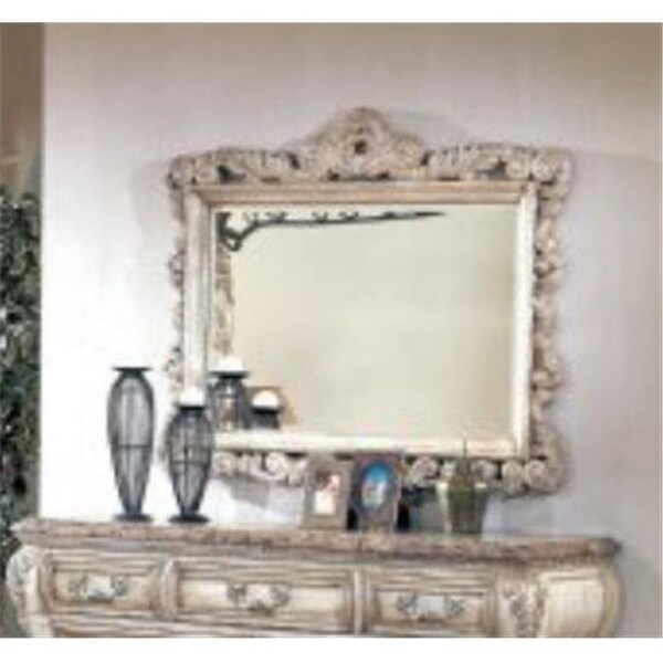 Myco Furniture   Inc MYCO Furniture  CA6626M Calidonian Whitewash Mirror - CA6626M