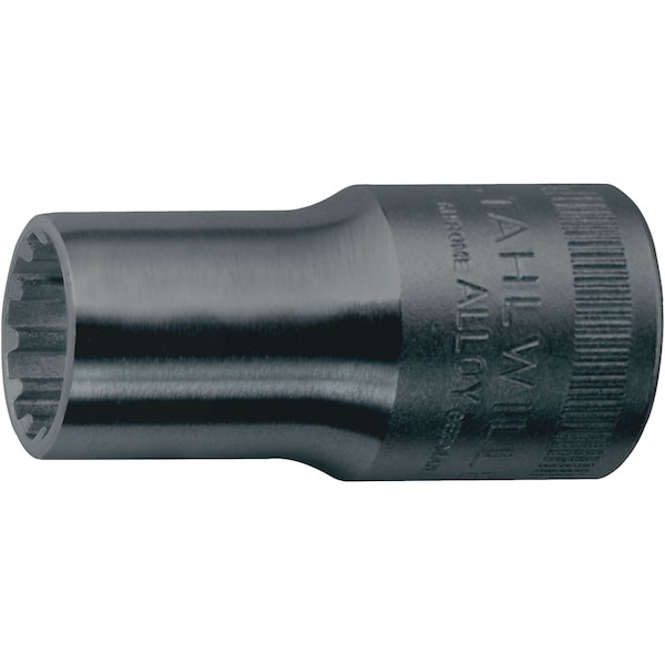 Stahlwille Tools 12, 5 mm (1/2") Socket spline-drive Spline Size 7/16 " L.50 mm - 03013028
