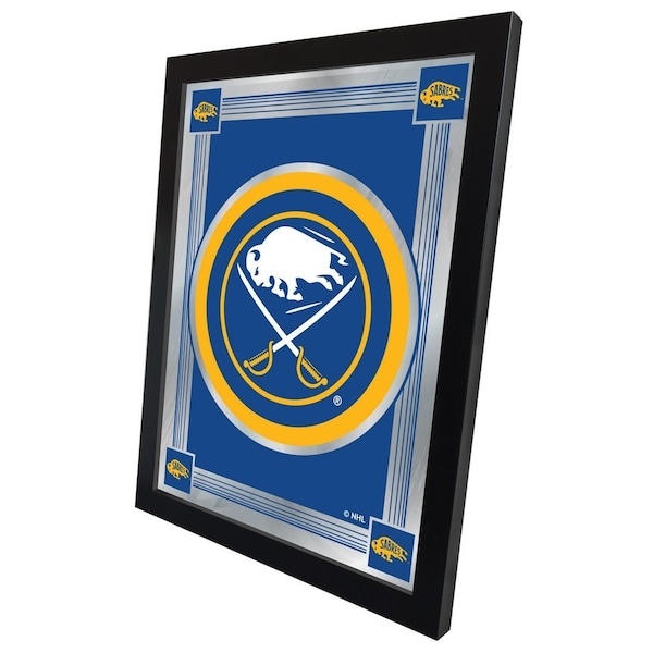 Holland Bar Stool Co Buffalo Sabres 17" x 22" Logo Mirror - MLOGOBUFSAB