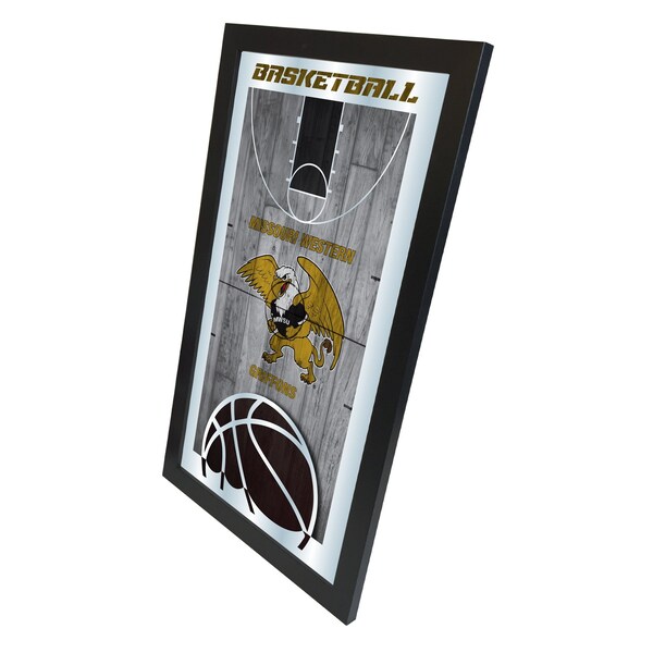 Holland Bar Stool Co Missouri Western State 15" x 26" Basketball Mirror - MBSKTMOWST