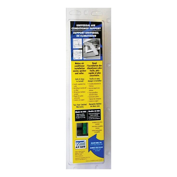 Outland Engineering AC-Safe White Steel Universal Air Conditioner Support 80 lb - A/C-080