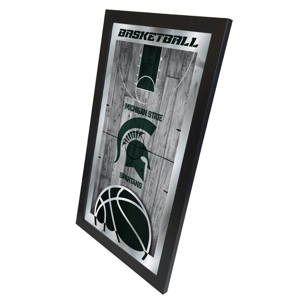 Holland Bar Stool Co Michigan State 15" x 26" Basketball Mirror - MBSKTMICHST