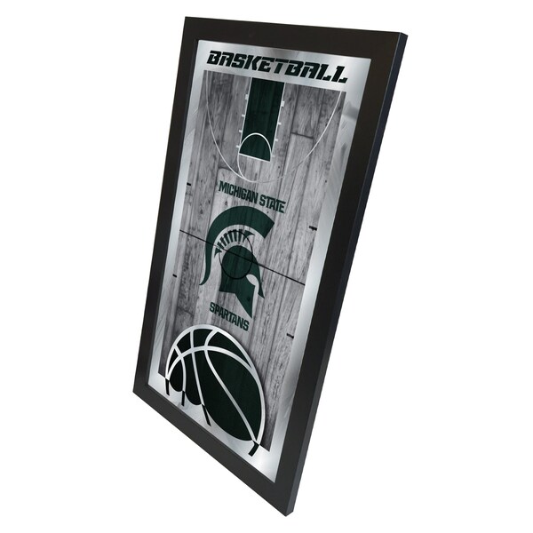 Holland Bar Stool Co Michigan State 15" x 26" Basketball Mirror - MBSKTMICHST
