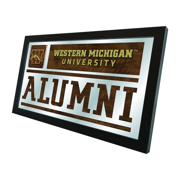 Holland Bar Stool Co Western Michigan 26" x 15" Alumni Mirror - MALUMWESTMI