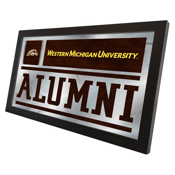 Holland Bar Stool Co Western Michigan 26" x 15" Alumni Mirror - MALUMWESTMI