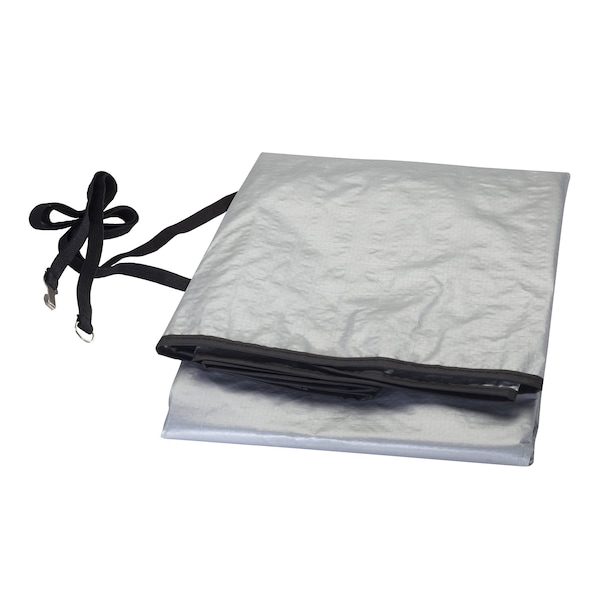 M-D Building Products Large Silver Air Conditioning Cover for Window Units - 87619