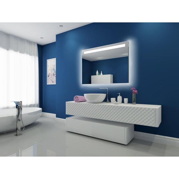 Perfectpillows 48 x 35 in. Classic Illuminated & Backlit Mirror - PE2146999