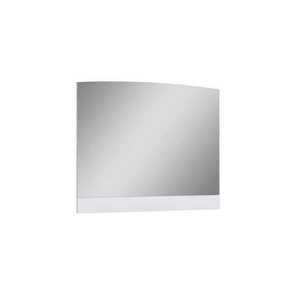 Homeroots High Gloss White Mirror - 32 x 1.2 x 45 in. - 366259