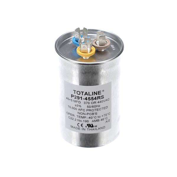 Carrier DUAL CAPACITOR 45/5 440V RND - P291-4554RS