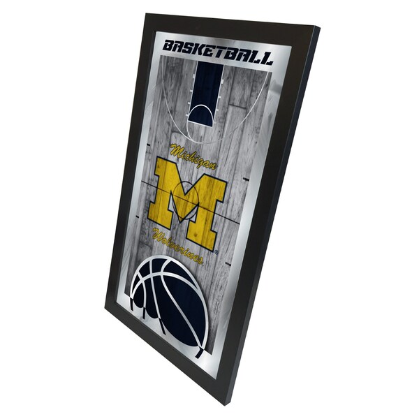 Holland Bar Stool Co Michigan 15" x 26" Basketball Mirror - MBSKTMICHUN