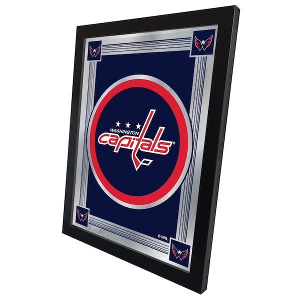 Holland Bar Stool Co Washington Capitals 17" x 22" Logo Mirror - MLOGOWSHCAP