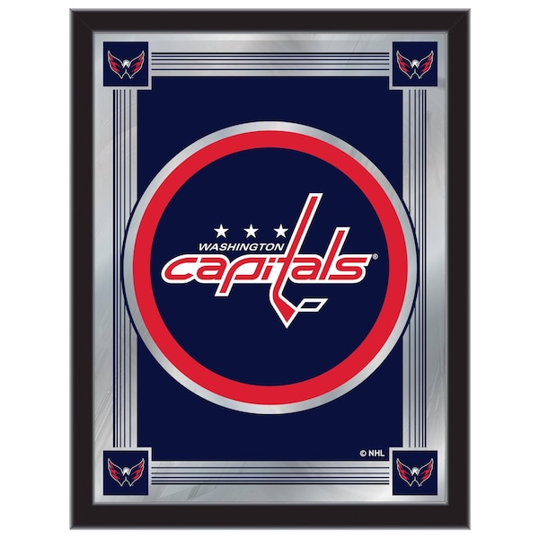 Holland Bar Stool Co Washington Capitals 17" x 22" Logo Mirror - MLOGOWSHCAP