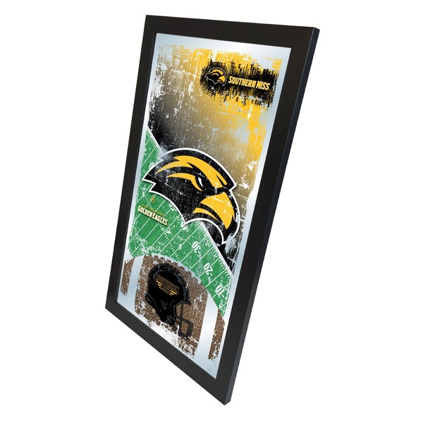 Holland Bar Stool Co Southern Miss 15" x 26" Football Mirror - MFTBLSOUMIS