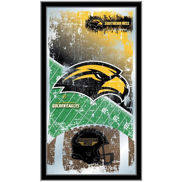 Holland Bar Stool Co Southern Miss 15" x 26" Football Mirror - MFTBLSOUMIS