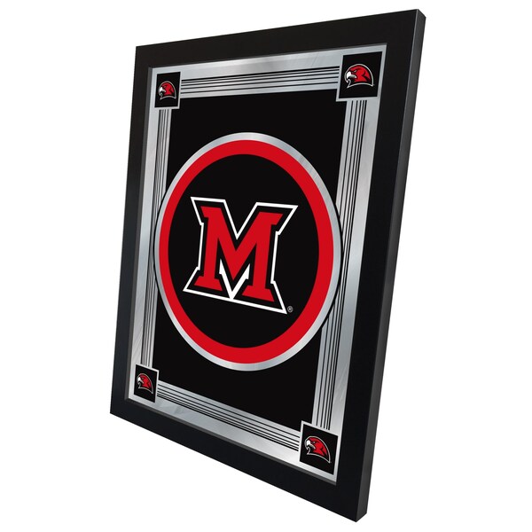 Holland Bar Stool Co Miami (OH) 17" x 22" Logo Mirror - MLOGOMIA-OH