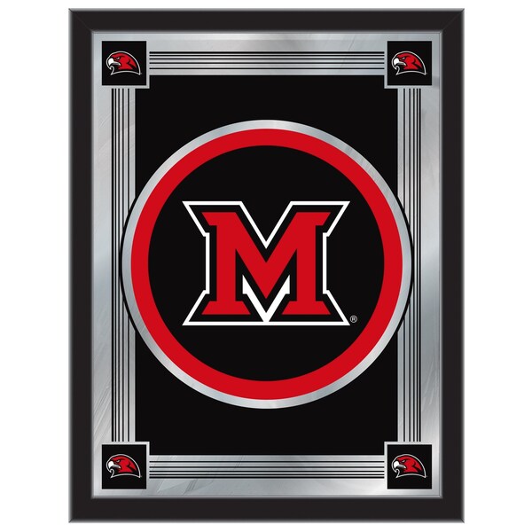 Holland Bar Stool Co Miami (OH) 17" x 22" Logo Mirror - MLOGOMIA-OH