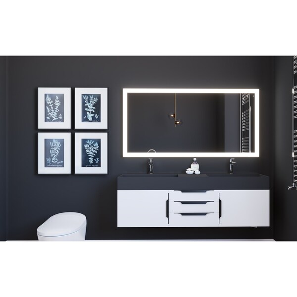 Castello Usa Smart Angelina 60 x 30 LED Smart Mirror with Voice Commands - CB-SM432-60-30