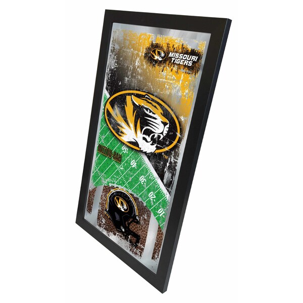 Holland Bar Stool Co Missouri 15" x 26" Football Mirror - MFTBLMIZZOU