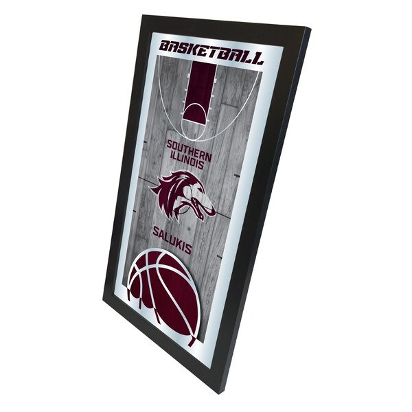 Holland Bar Stool Co Southern Illinois University 15" x 26" Basketball Mirror - MBSKTSOUILL