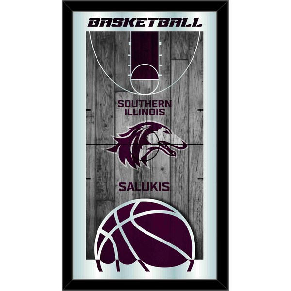 Holland Bar Stool Co Southern Illinois University 15" x 26" Basketball Mirror - MBSKTSOUILL