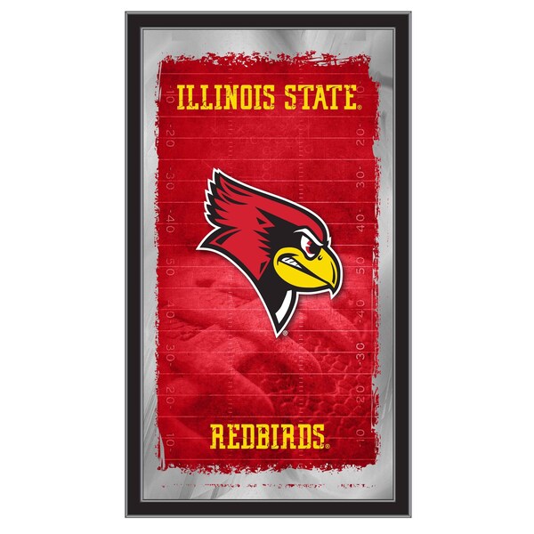 Holland Bar Stool Co Illinois State 15" x 26" Football Mirror - MFTBLILLSTU