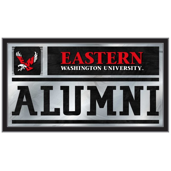 Holland Bar Stool Co Eastern Washington 26" x 15" Alumni Mirror - MALUMEASTWA