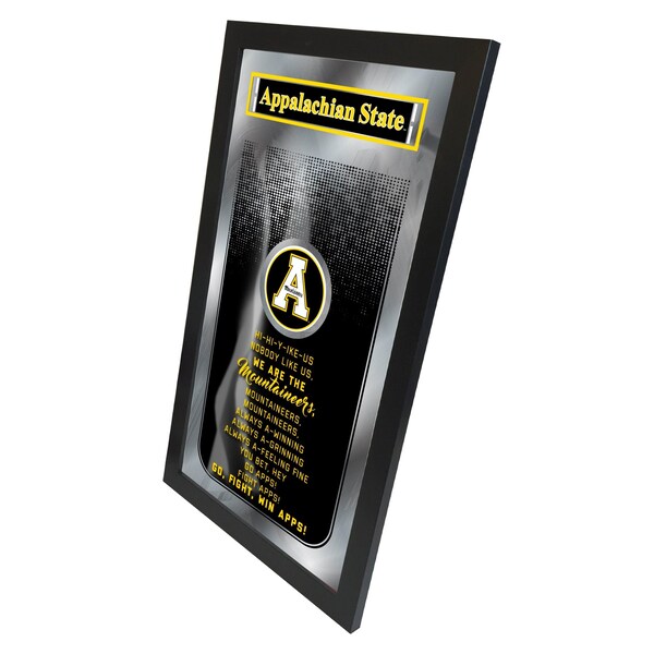 Holland Bar Stool Co Appalachian State 26" x 15" Fight Song Mirror - MFGHTAPPSTU