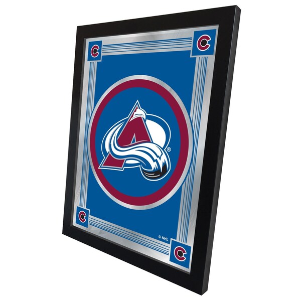 Holland Bar Stool Co Colorado Avalanche 17" x 22" Logo Mirror - MLOGOCOLAVA