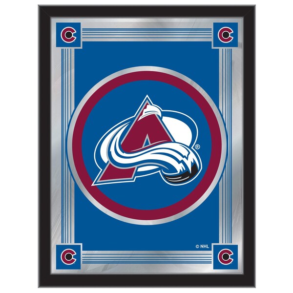 Holland Bar Stool Co Colorado Avalanche 17" x 22" Logo Mirror - MLOGOCOLAVA