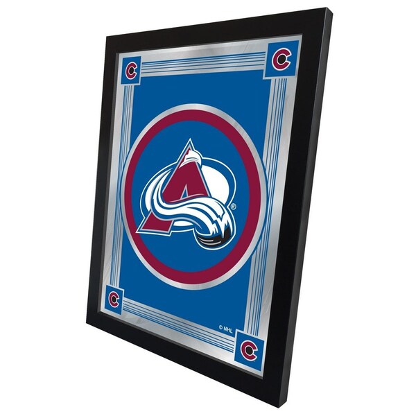 Holland Bar Stool Co Colorado Avalanche 17" x 22" Logo Mirror - MLOGOCOLAVA